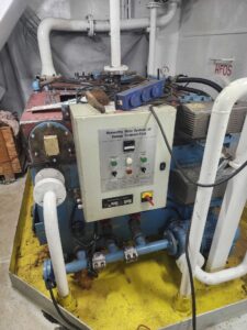 soldadura en planta de sewage